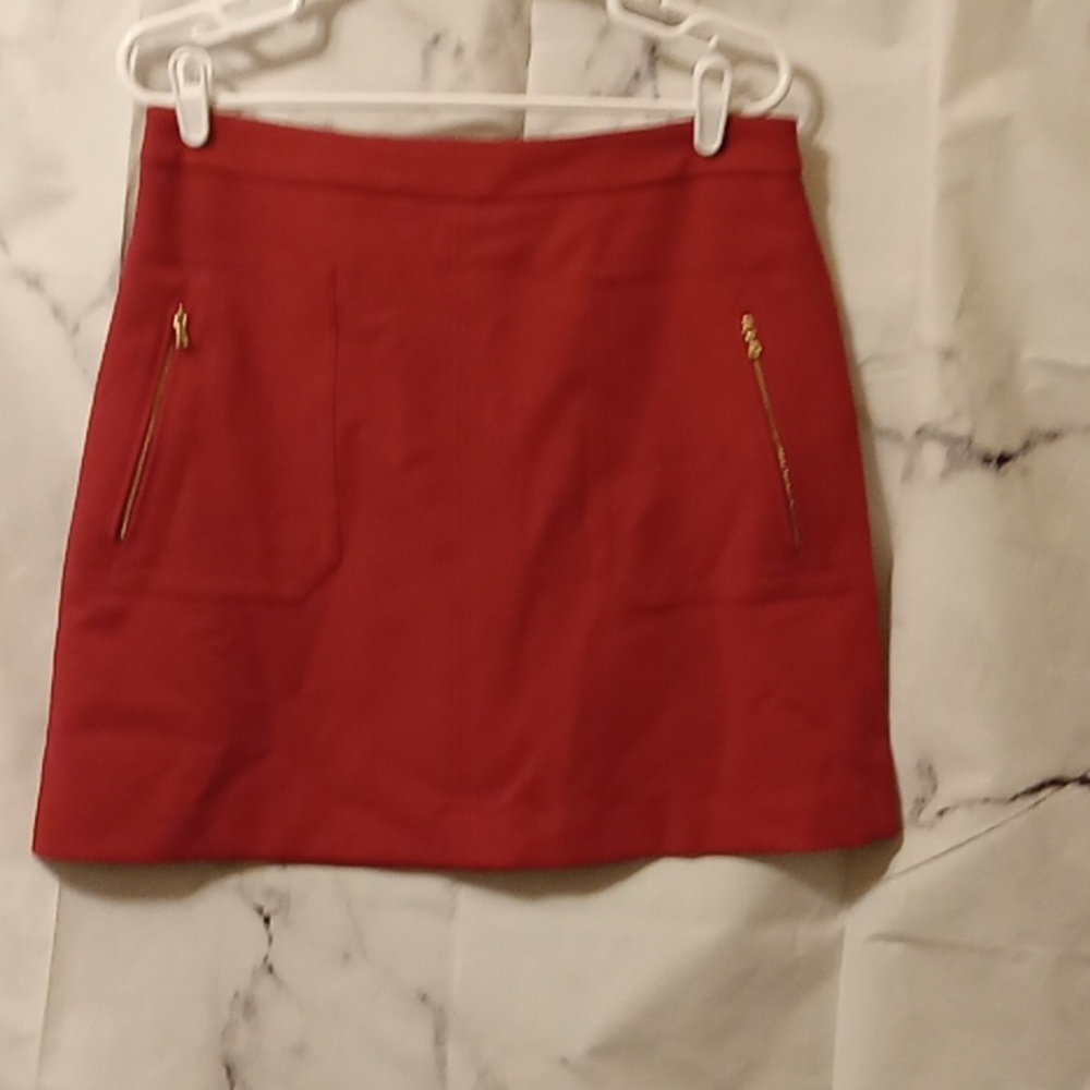 Loft hot pink mini skirt 8 💚💚💚💚